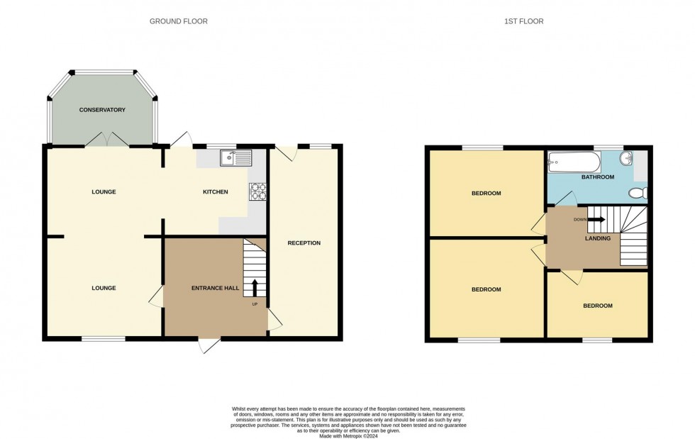 Floorplan for Princesfield Road, Waltham Abbey, EN9