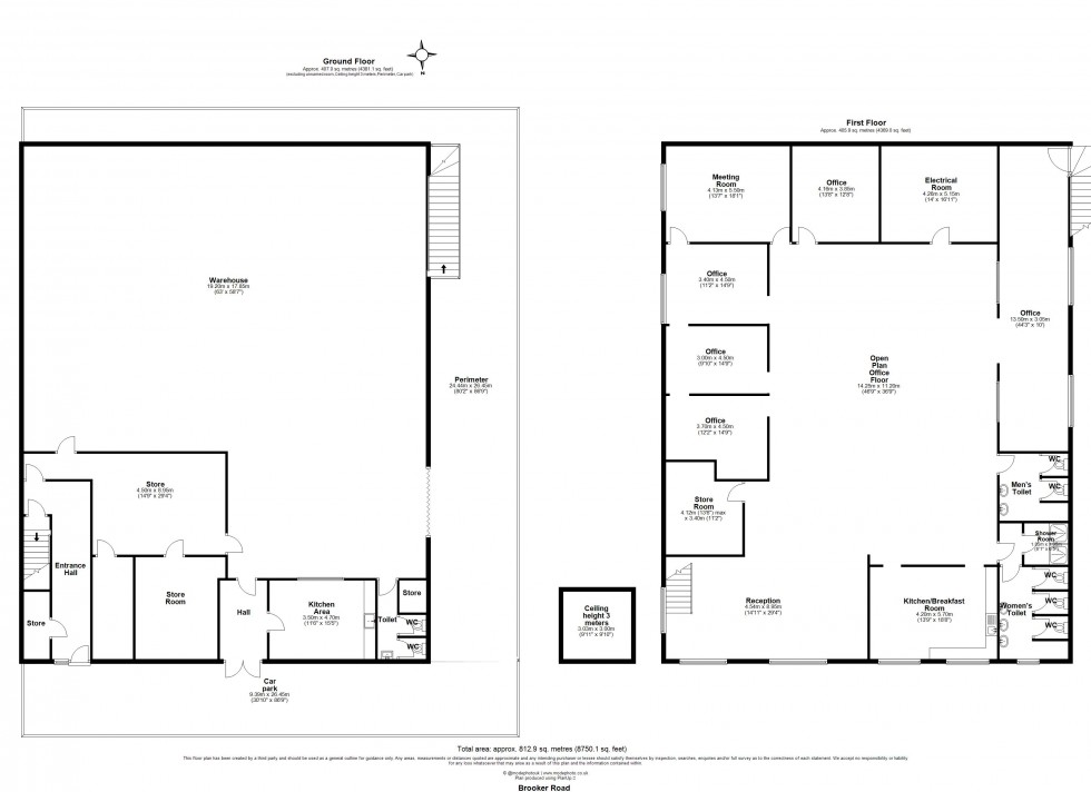 Floorplan for Waltham Abbey, Essex