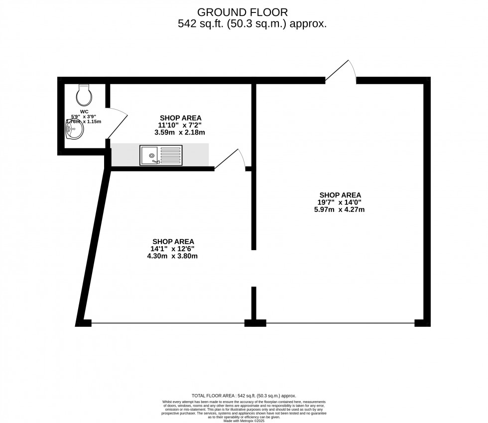 Floorplan for Darby Drive, Waltham Abbey, Essex