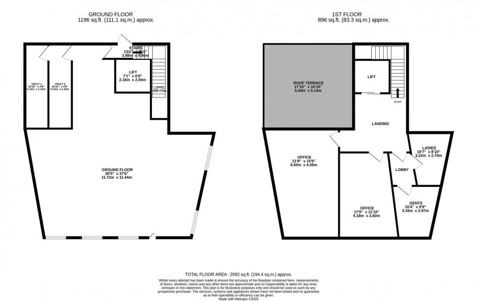 Floorplan for Market Square, Waltham Abbey, Essex